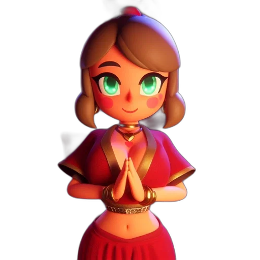 staff, dress, jewelry, robot, 3d render, concept art, fantasy art, pixel art transparent PNG cut-out