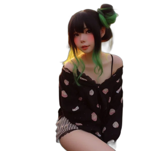dress, hat, creature, umbrella, photorealistic, anime, 3d render, pixel art transparent PNG cut-out