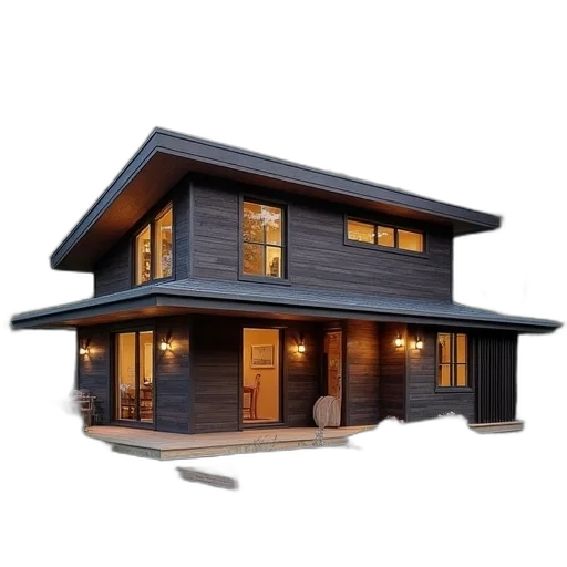 building, furniture, umbrella, 3d render transparent PNG cut-out