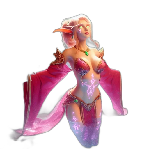 dragon, dress, fantasy art, concept art, pixel art, 3d render, pastel, colorful transparent PNG cut-out