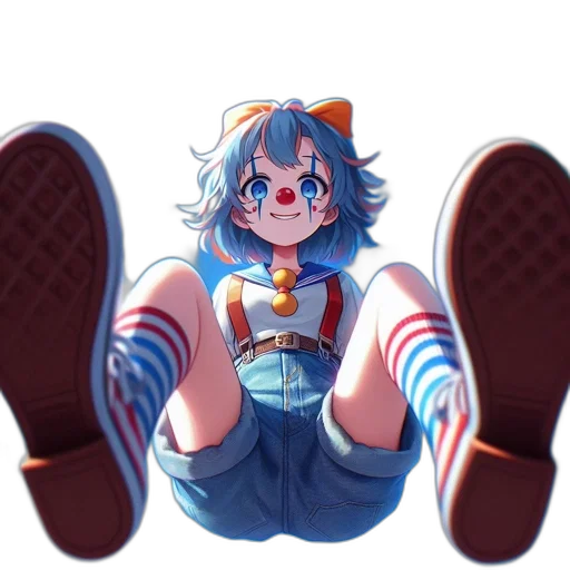 creature, shoes, robot, face, anime, pixel art, concept art, cartoon transparent PNG cut-out
