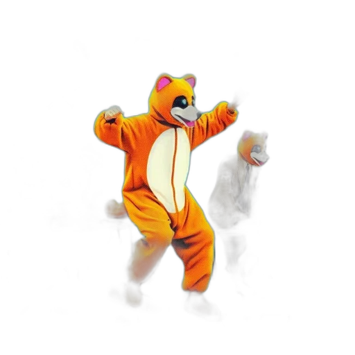 animal, creature, staff, 3d render, concept art, colorful, artwork, depicts transparent PNG cut-out