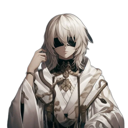 mask, staff, face, weapon, concept art, pixel art, monochrome, dark transparent PNG cut-out