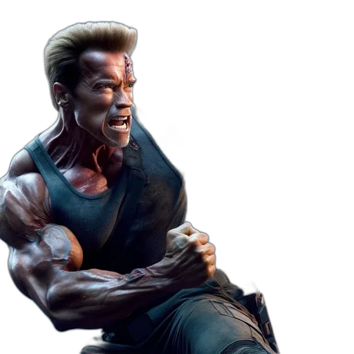 comic book art, concept art, photorealistic, 3d render, muscular, man, grapples, enormous transparent PNG cut-out