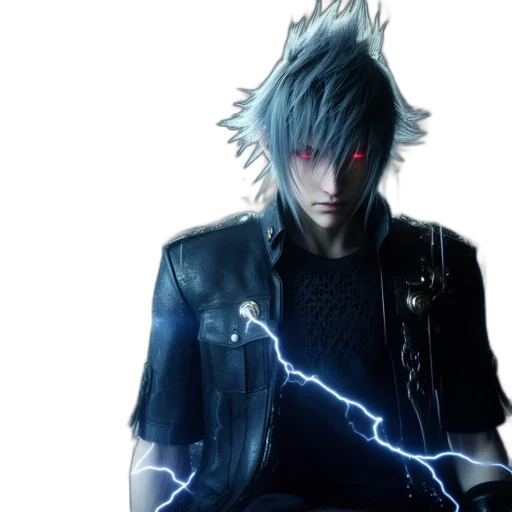 jacket, dragon, concept art, 3d render, fantasy art, cyberpunk, neon lights, man transparent PNG cut-out
