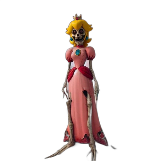 crown, dress, staff, robot, concept art, 3d render, fantasy art, pixel art transparent PNG cut-out