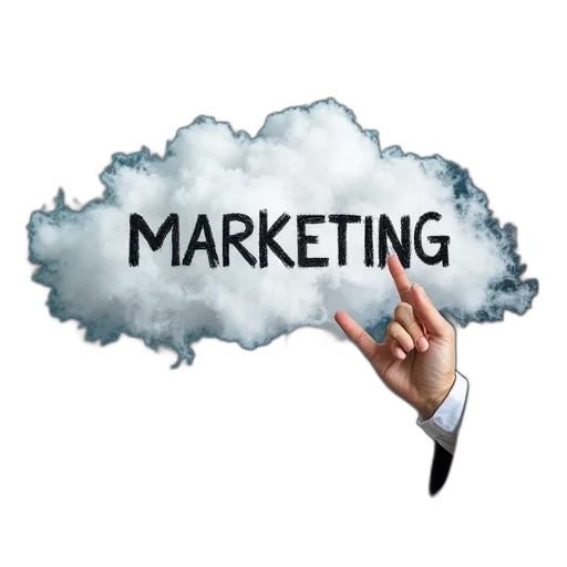 word, marketing, written, cloud transparent PNG cut-out