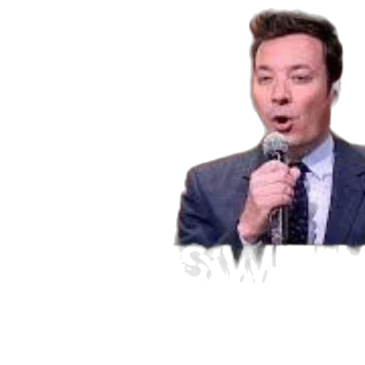 hair, robot, jacket, face, two, men, stage, microphones transparent PNG cut-out