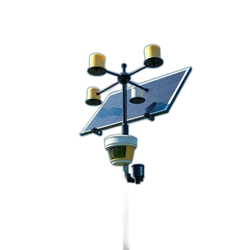 staff, robot, weapon, umbrella, 3d render, concept art, outer space, modern transparent PNG cut-out