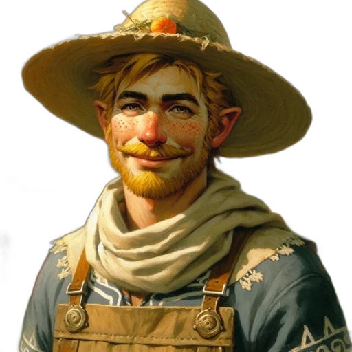 staff, face, hat, mask, concept art, photorealistic, fantasy art, oil painting transparent PNG cut-out