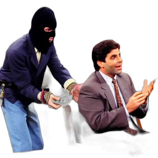 jacket, furniture, weapon, concept art, vaporwave, office, setting, one transparent PNG cut-out