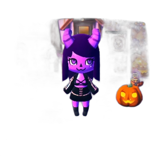 staff, mask, creature, pixel art, concept art, fantasy art, 3d render, dark transparent PNG cut-out