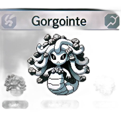 creature, crown, hair, jewelry, concept art, monochrome, pok, mon transparent PNG cut-out