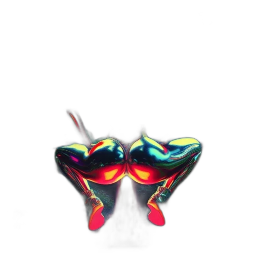 shoes, crown, mask, dragon, 3d render, concept art, photorealistic, pixel art transparent PNG cut-out