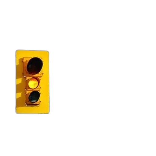 car, 3d render, golden, yellow, traffic, light, displaying, red transparent PNG cut-out