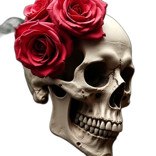 mask, flower, crown, face transparent PNG cut-out