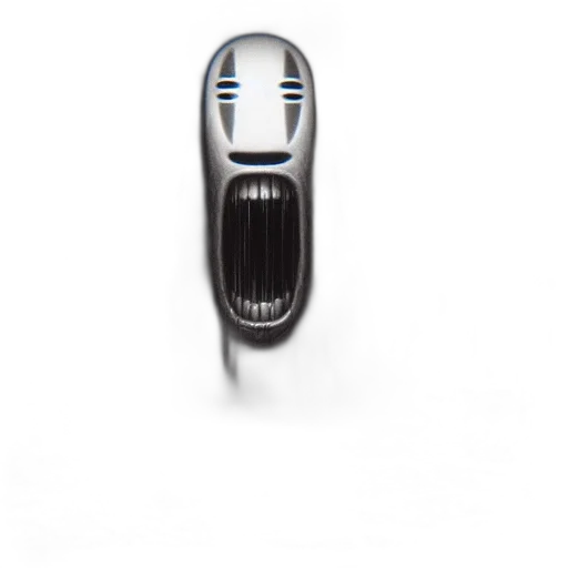 robot, car, mask, face, photorealistic, 3d render, ghostly, figure transparent PNG cut-out