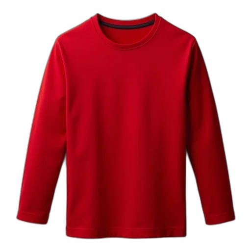 jacket, red, boys, long transparent PNG cut-out