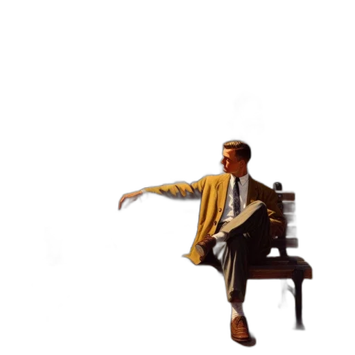 furniture, jacket, staff, robot, 3d render, concept art, pixel art, fire transparent PNG cut-out