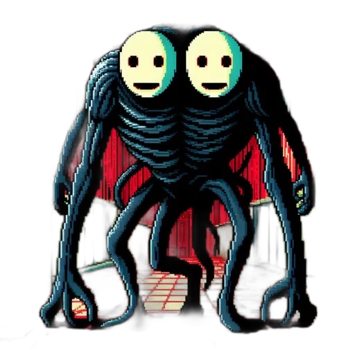creature, mask, robot, animal, concept art, 3d render, pixel art, comic book art transparent PNG cut-out