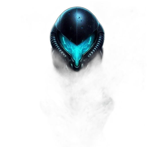 mask, robot, creature, face, concept art, fantasy art, pixel art, cyberpunk transparent PNG cut-out