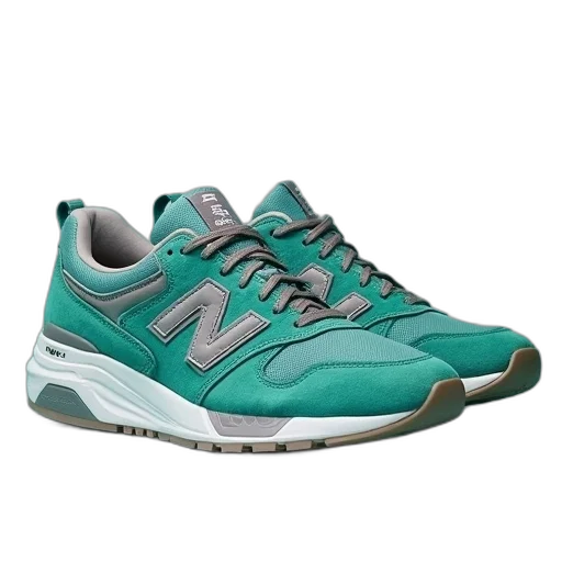shoes, vaporwave, pastel, green, new, balance, ml573, blue transparent PNG cut-out