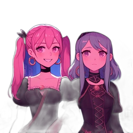 staff, anime, pixel art, concept art, fantasy art, fire, neon lights, dark transparent PNG cut-out