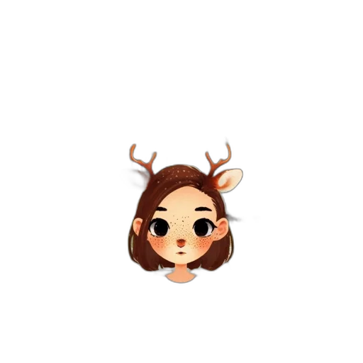 hair, animal, creature, crown, pixel art, cartoon, anime, concept art transparent PNG cut-out