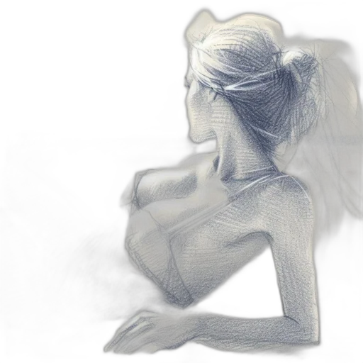 dress, mask, face, crown, concept art, pencil sketch, fantasy art, photorealistic transparent PNG cut-out