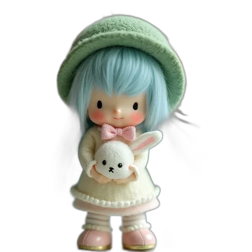 hat, creature, dress, animal, 3d render, concept art, photorealistic, fantasy art transparent PNG cut-out