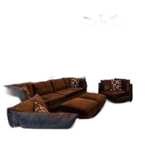 furniture, shoes, 3d render, photorealistic, concept art, snow, earth tones, dark transparent PNG cut-out