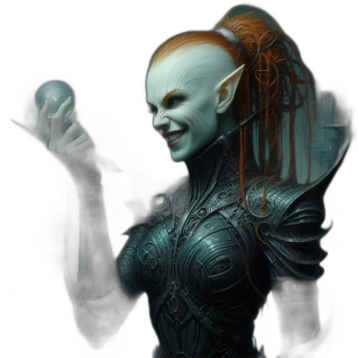mask, face, staff, robot, concept art, fantasy art, 3d render, photorealistic transparent PNG cut-out