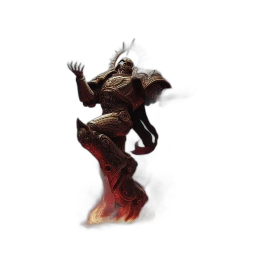 dragon, creature, staff, mask, concept art, fantasy art, 3d render, photorealistic transparent PNG cut-out