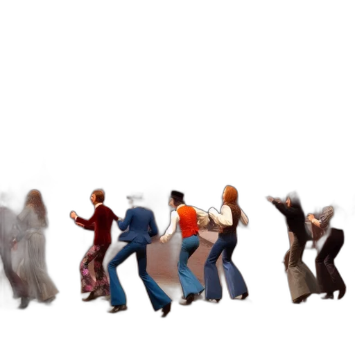 staff, concept art, 3d render, pixel art, outer space, group, retro-styled, individuals transparent PNG cut-out