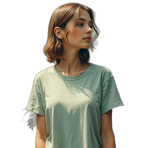 dress, face, jacket, staff transparent PNG cut-out