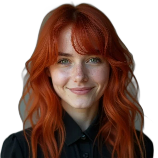 face, hair, staff, jacket, photorealistic, cartoon, concept art, fantasy art transparent PNG cut-out