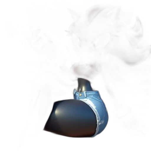 bottle, mask, crown, weapon, 3d render, photorealistic, concept art, vaporwave transparent PNG cut-out