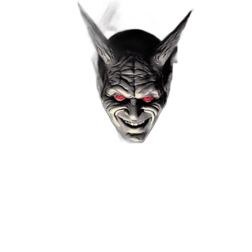 mask, face, creature, animal, comic book art, concept art, 3d render, photorealistic transparent PNG cut-out