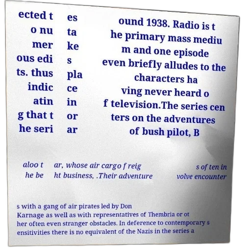 poster, radio, series, 1938, featuring, bush, pilot, named transparent PNG cut-out