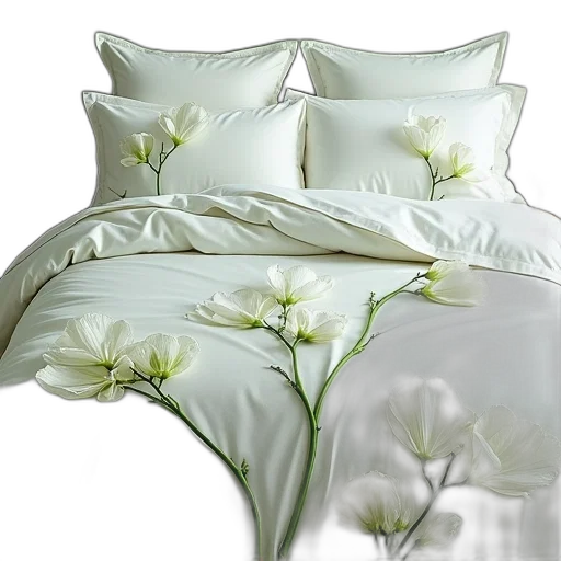 flower, furniture, photorealistic, 3d render, green, earth tones, monochrome, white transparent PNG cut-out