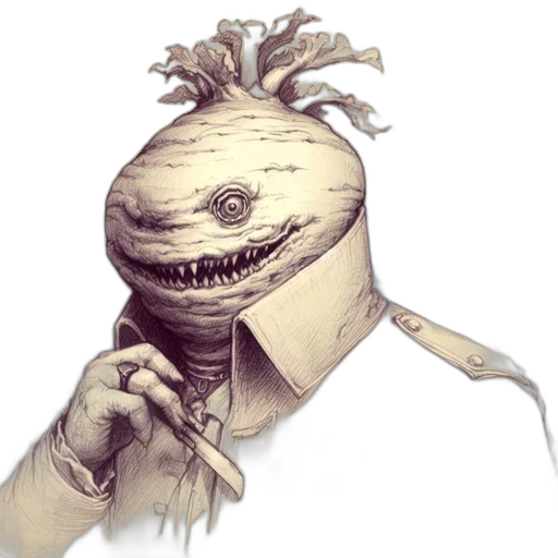 mask, creature, staff, face, concept art, fantasy art, photorealistic, pixel art transparent PNG cut-out