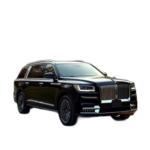 car, photorealistic, 3d render, lincolnthomar transparent PNG cut-out