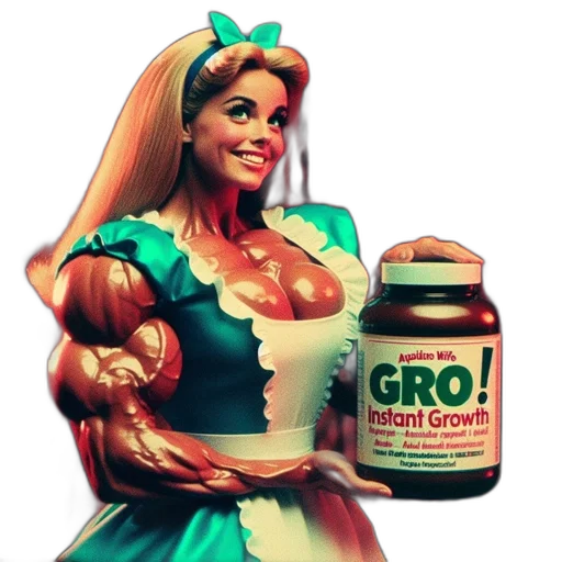 dress, food, bottle, crown, concept art, photorealistic, vaporwave, 3d render transparent PNG cut-out