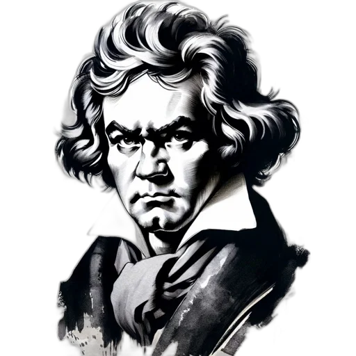 face, staff, photorealistic, cartoon, concept art, pencil sketch, intense, portrait transparent PNG cut-out
