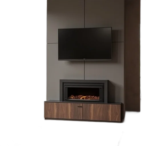 furniture, 3d render, photorealistic, concept art, fire, dark, earth tones, raytec transparent PNG cut-out