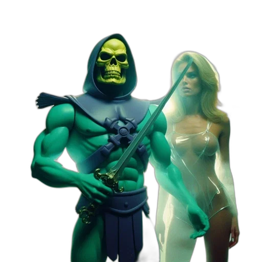mask, comic book art, concept art, 3d render, fantasy art, underwater, green, dimly transparent PNG cut-out