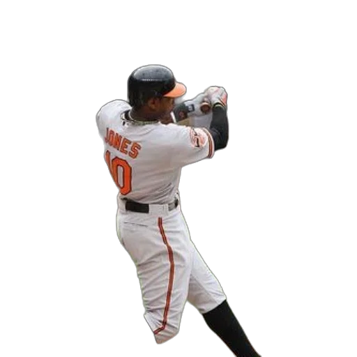 staff, baseball, player, name, jones, his, jersey, holding transparent PNG cut-out