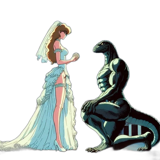 dress, concept art, comic book art, fantasy art, fire, outer space, monochrome, bride transparent PNG cut-out