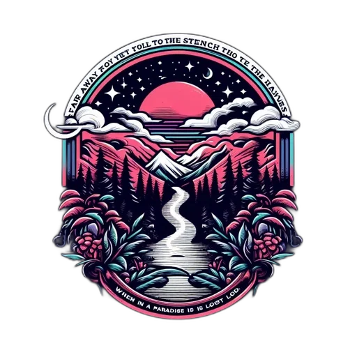 jacket, dragon, vaporwave, fantasy art, concept art, pixel art, outer space, red transparent PNG cut-out