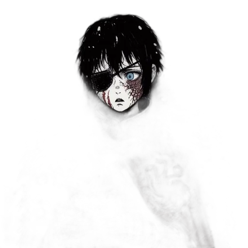 mask, face, creature, robot, comic book art, concept art, anime, pixel art transparent PNG cut-out